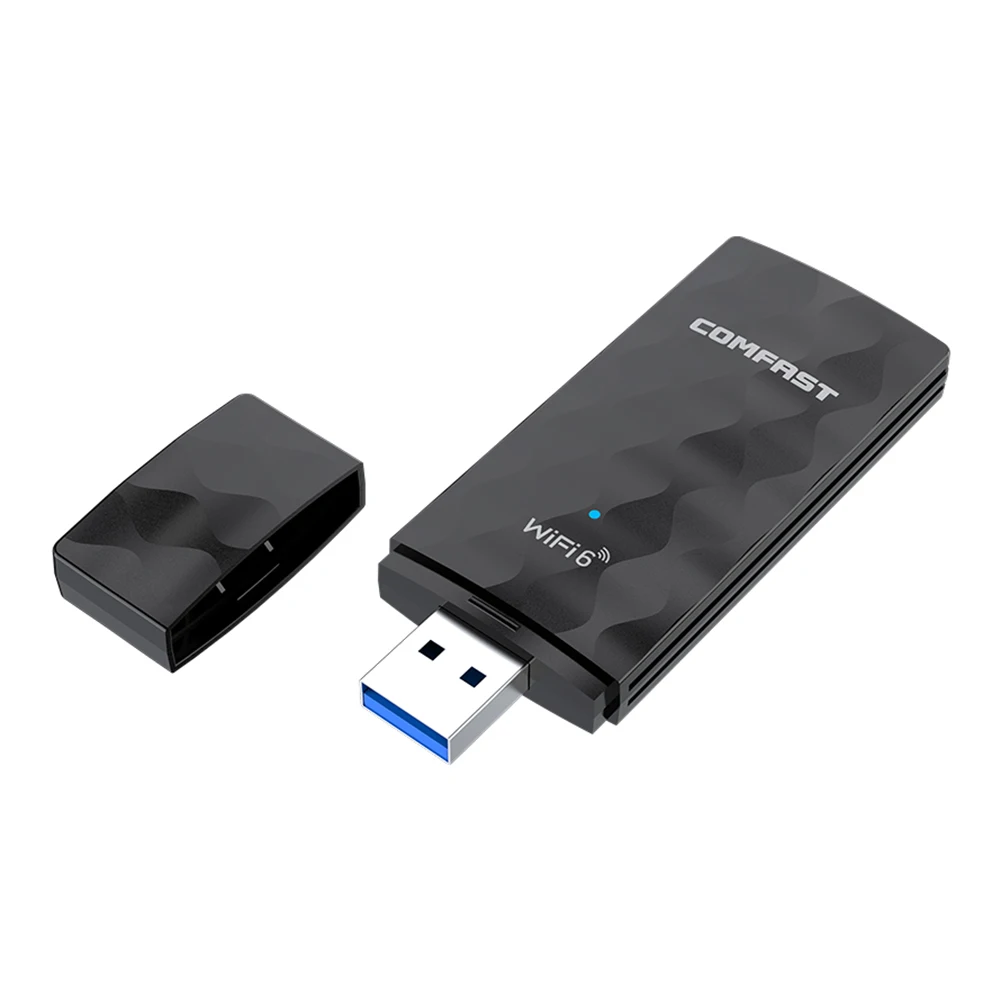 

WiFi 6 адаптер 802.11AX AX1800 1800 ГГц 5 ГГц, 2,4 Мбит/с
