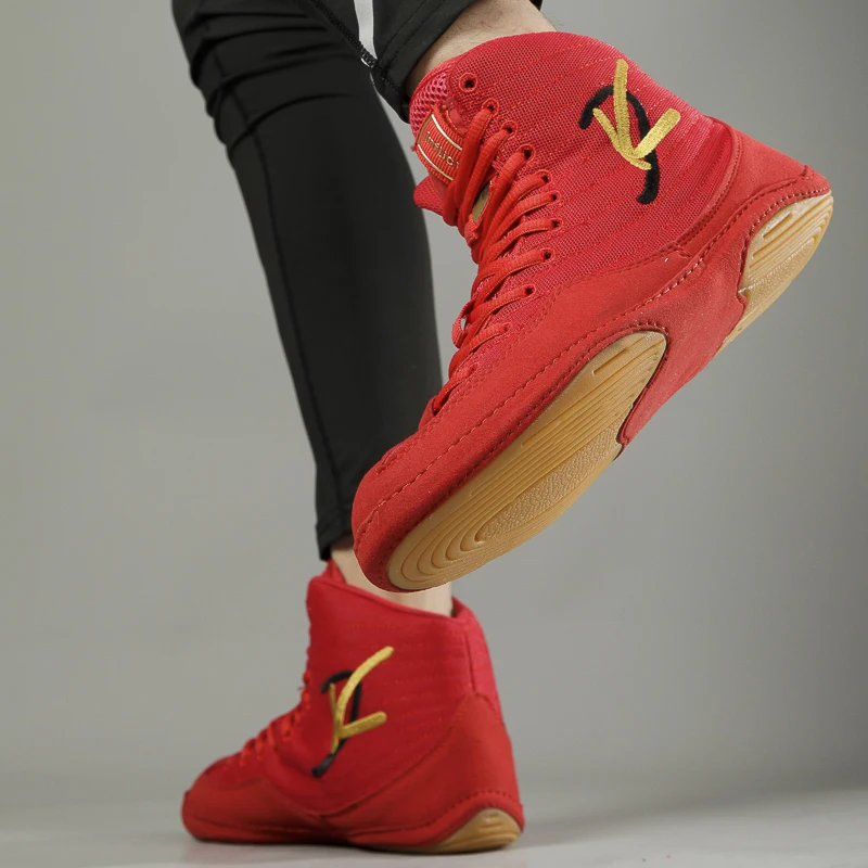 Brand New Wrestling Boxing Boots Men's and Women's Professional Training Sneakers Men's Fighting Combat Shoes Size 36-45