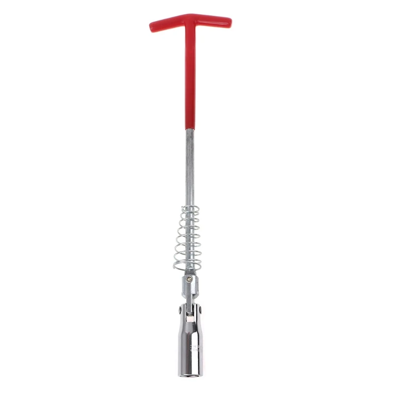 

16mm/0.6" Magnetic for spark plug Removal Tool T-Bar T-Handle Flexible Spanner Socket Wrench Auto Rep Hardware Tools
