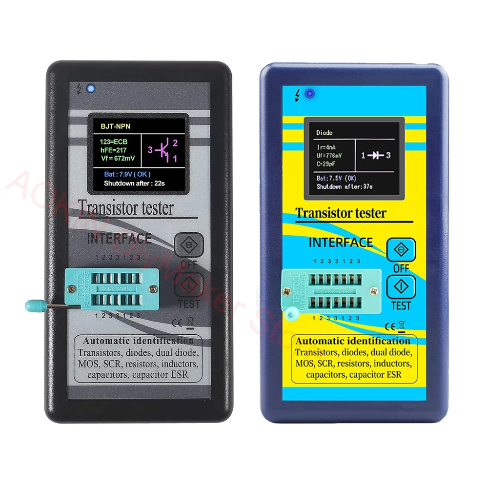 

M328 Multi-Purpose Transistor Tester Diode Resistor ESR Capacitance LCR Meter Portable New Component
