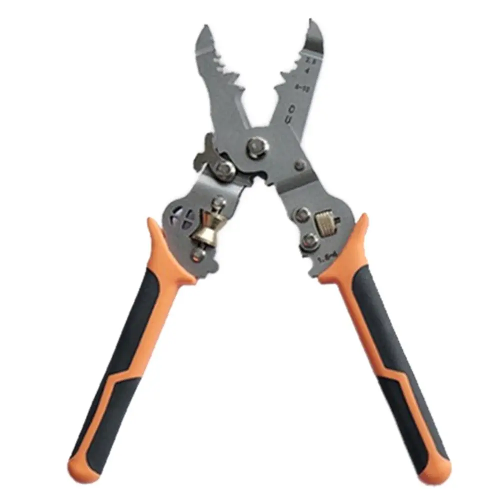 Съемник для зачистки проводов 10 в 1 автоматические регулируемые обжимные клещи