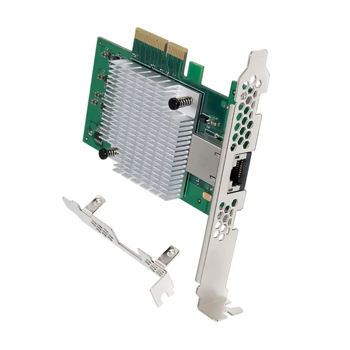 Фото Сетевая карта PCIe 4.0 AQC113 10 Gigabit Ethernet, адаптер PCI-E X4, поддержка серверов/настольных ПК/NAS №4