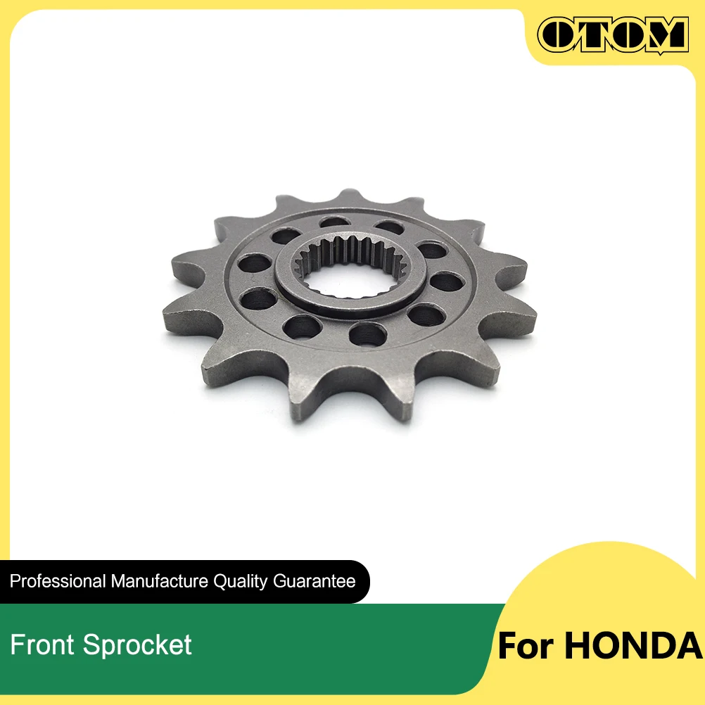 Передняя Звездочка OTOM 520 для мотоцикла 13T, кованая цепь для HONDA CR125 CRF250R CRF250X, запчасти для внедорожных велосипедов