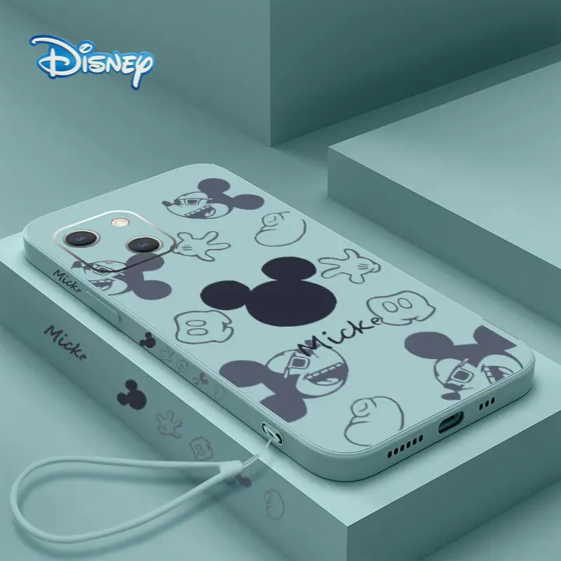 

Disney Minnie Mickey Cartoon Phone Case for iPhone 13/13Pro/13Pro max/13mini Plus Couples Cute Anti-Fall Cellphone Covers