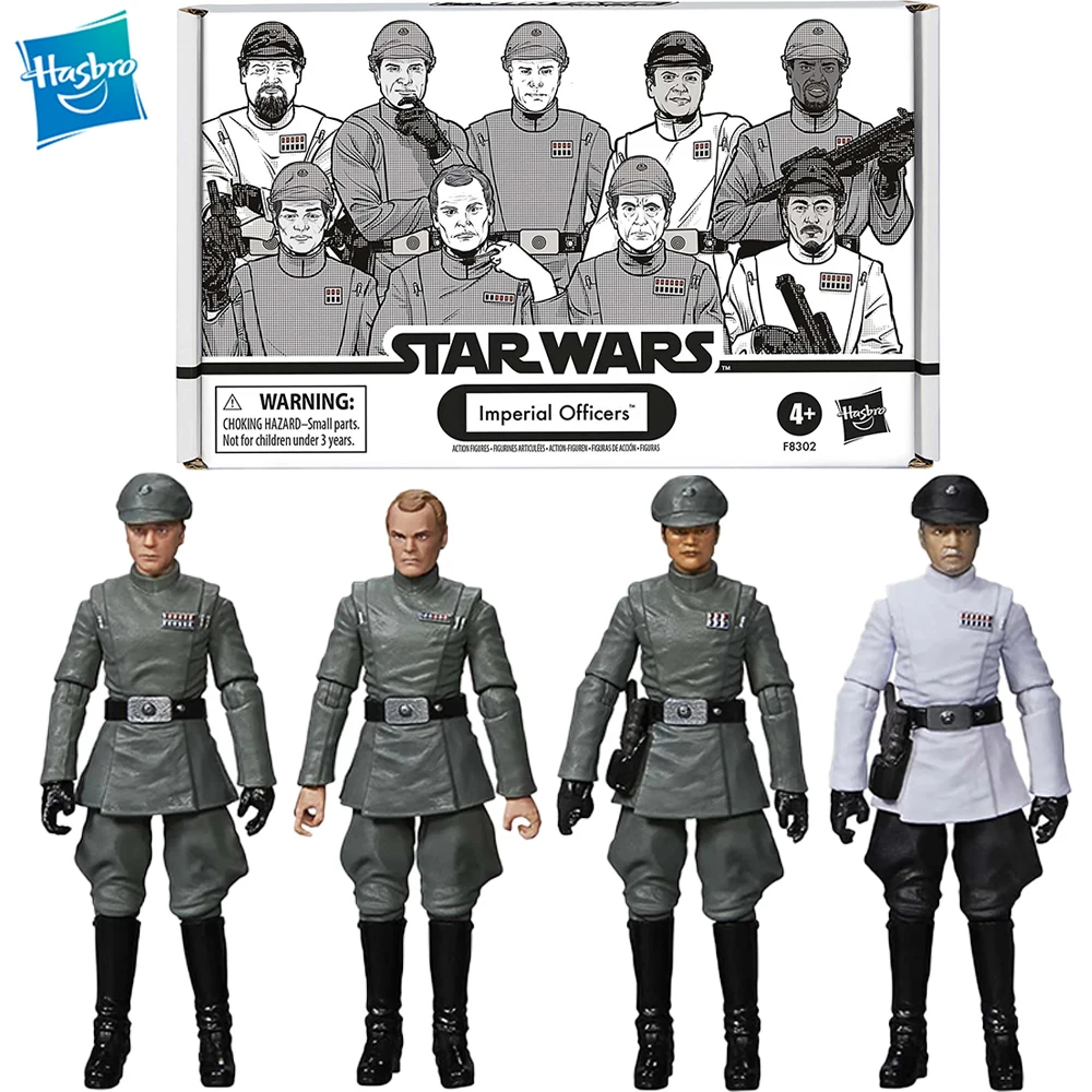 

New Original Hasbro Star Wars The Vintage Collection Imperial Officers 6-Pack 3.75-Inch Action Figure Model Toy F8302