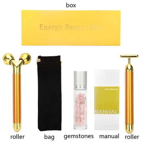 Роликовый массажер для лица Energy Beauty Bar - изображение