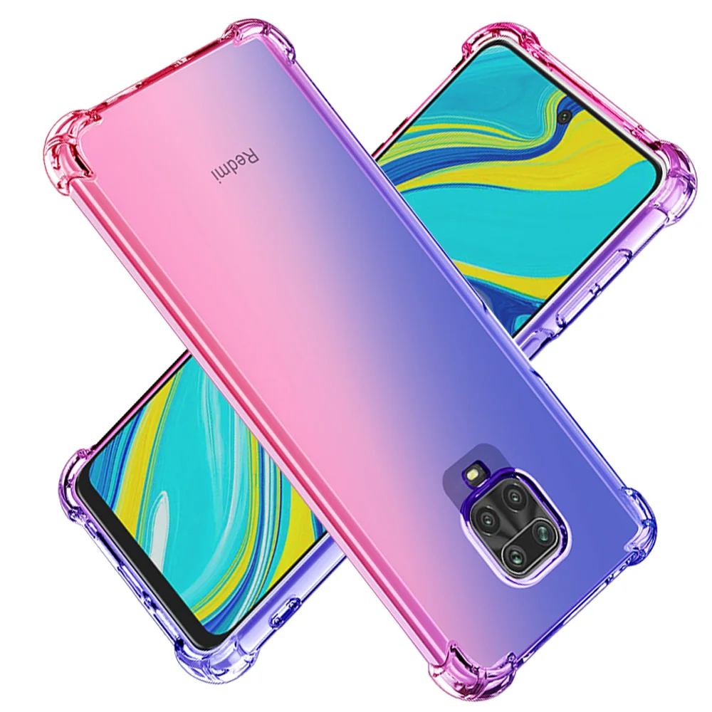

Redmi Note 9 Pro Case,Shockproof Slim Ultra-Thin Flexible TPU Soft Silicone Anti-Drop Phone Cover Redmi Note 9T 9S 9 Pro