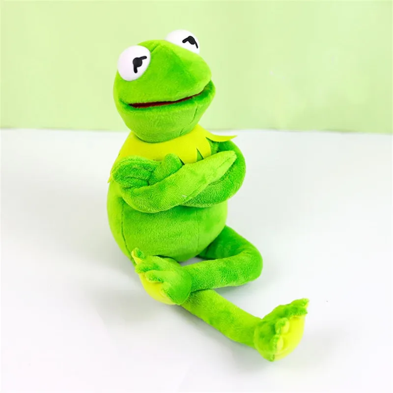 

18cm-38cm Kermit Frog Sesame Street Frogs Doll The Muppet Show Plush Toys Birthday Christmas Plush Stuffed Doll for Kids gifts