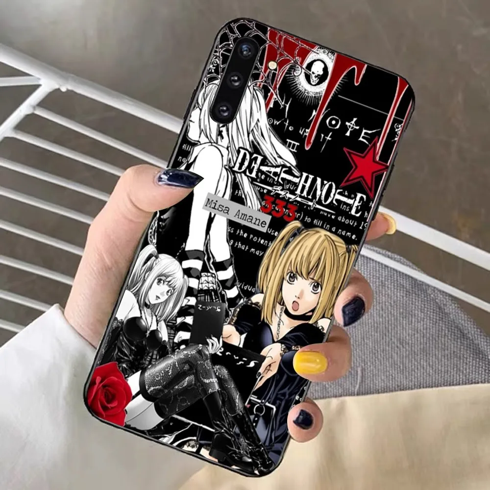 Чехол для телефона Misa Anime D-Death N-Note Samsung Note 8 9 10 20 Pro Plus Lite M 11 30 21 31 51 A 22 42 02 03