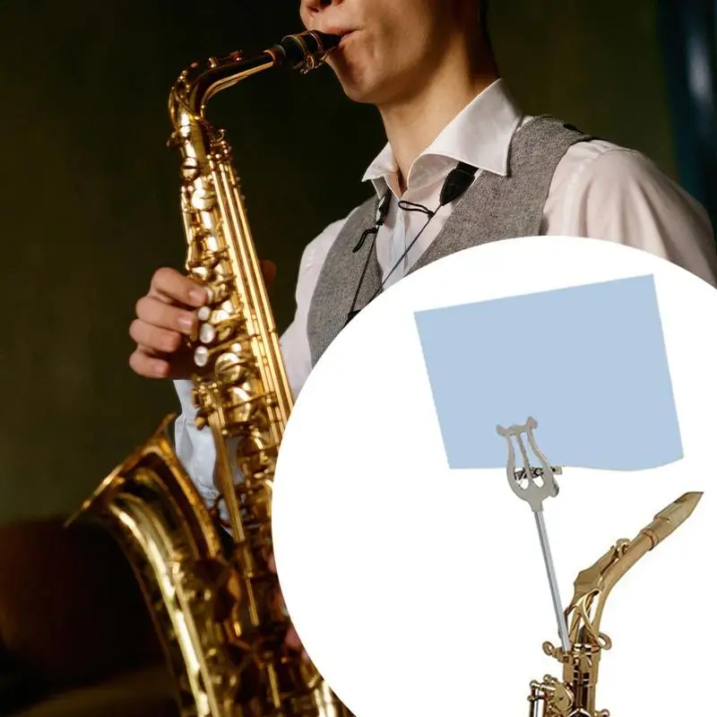 Держатель для музыкальной трубы многофункциональный зажим музыки в виде