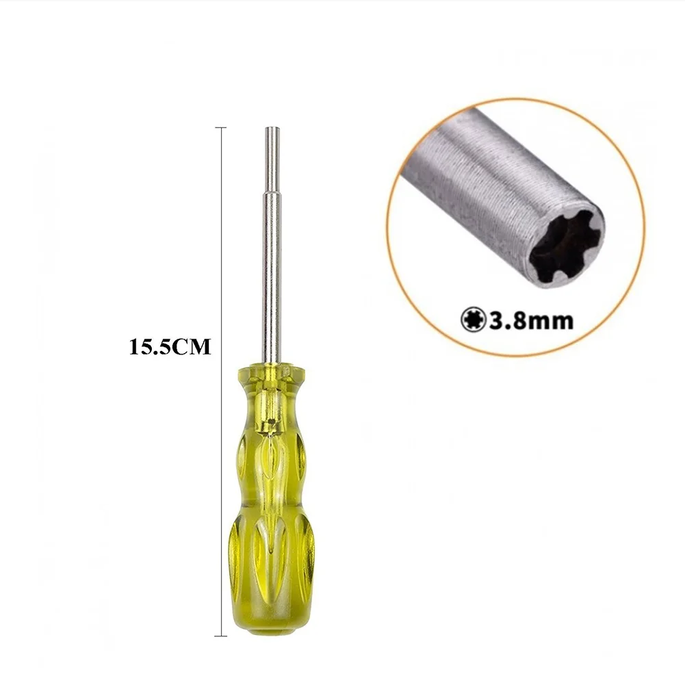 

3.8mm/4.5mm Security Screwdriver Repair Tool Gamebit For NES, SNES, SFC, N64, SEGA And GameCube System Open Tools Screwdriver