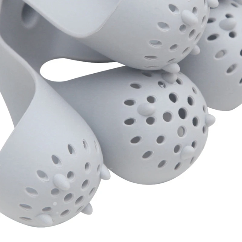 Boiled Egg Holder Silicone Handle Cooker Steamer Tray With Anti-Scald For Cooking Steamed