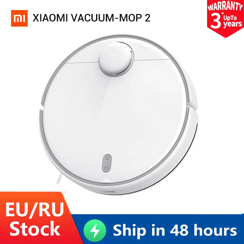 Xiaomi Mi Roboter Vakuum-Mopp 2 MJST1S Sweep & Mopp Reiniger Vibration Wischen 2800PA Saug LDS Navigation Smart wifi APP für Hause