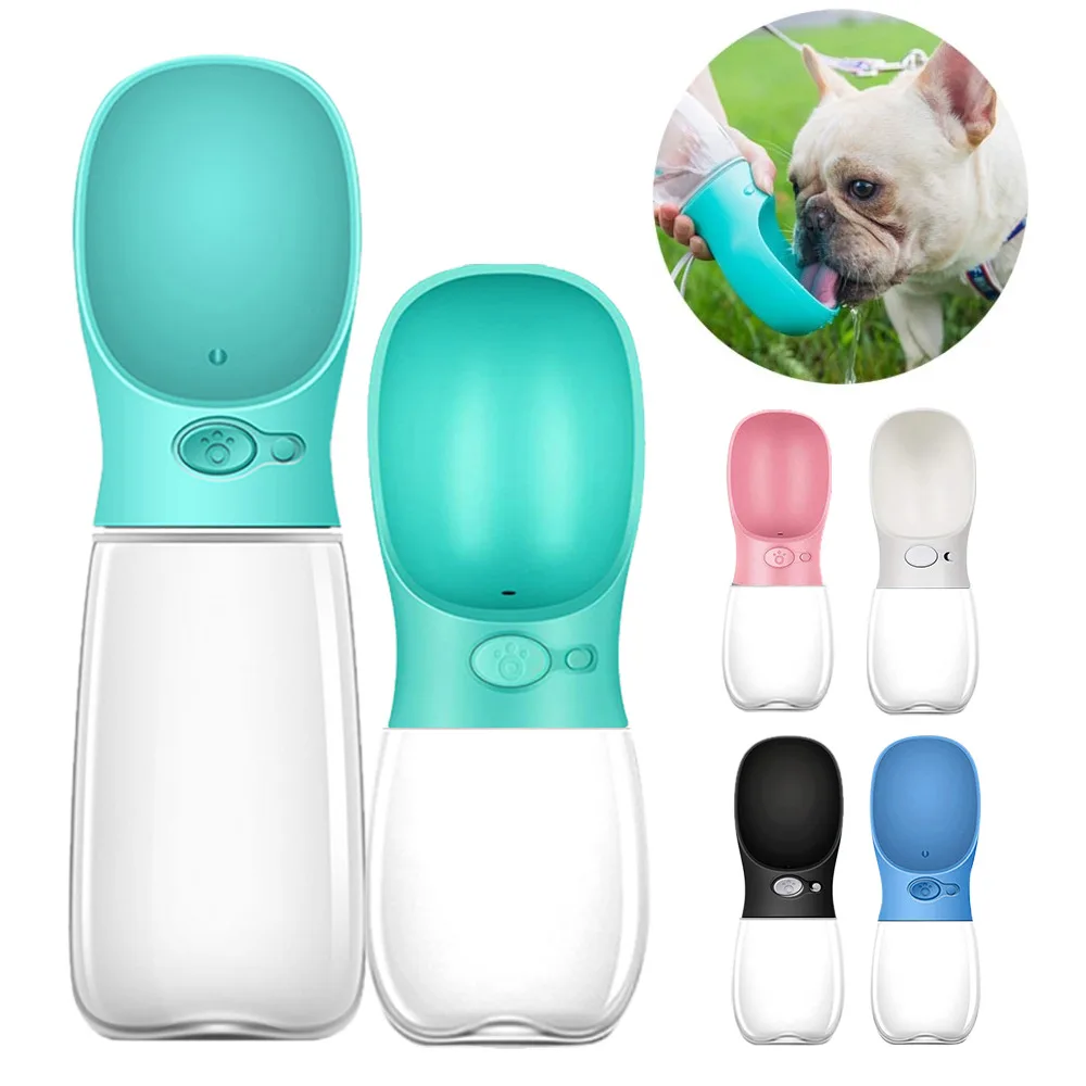 

Pet Dog Water Bottle Feeder Bowl 350/550ml Portable Water Food Bottle Pets Outdoor Travel Drinking Dog Bowls Water Bowl For Dogs