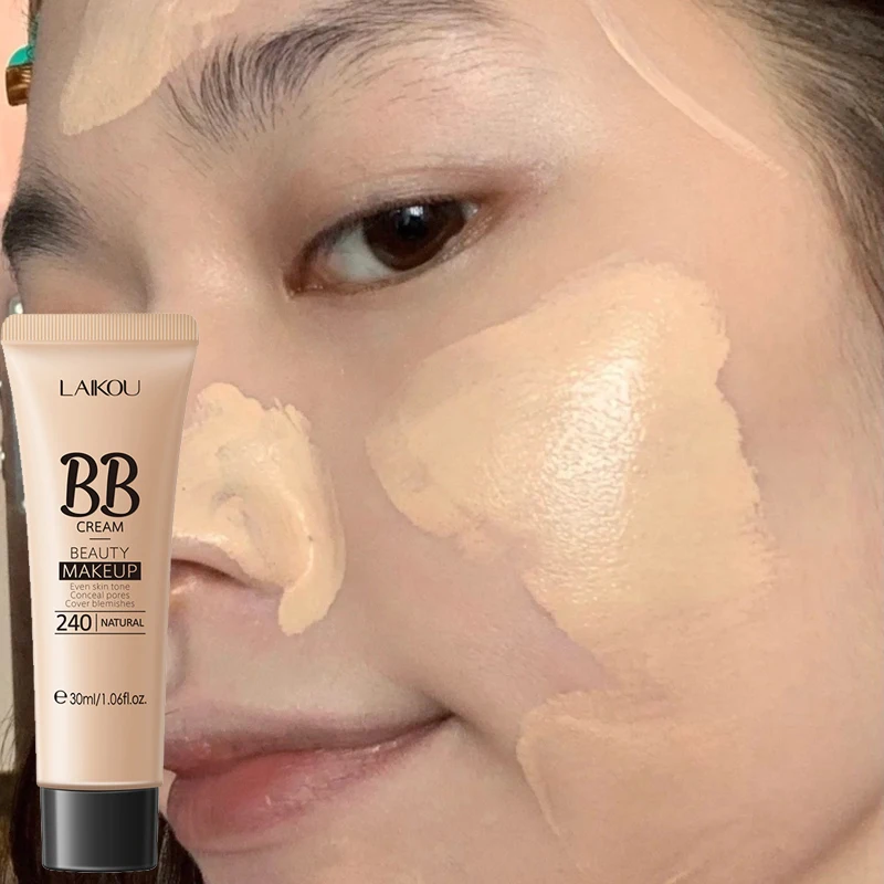 

30ml Face Liquid Foundation Moisturizing Smooth Matte BB Cream Oil-control Full Coverage Concealer Waterproof Longlasting Makeup