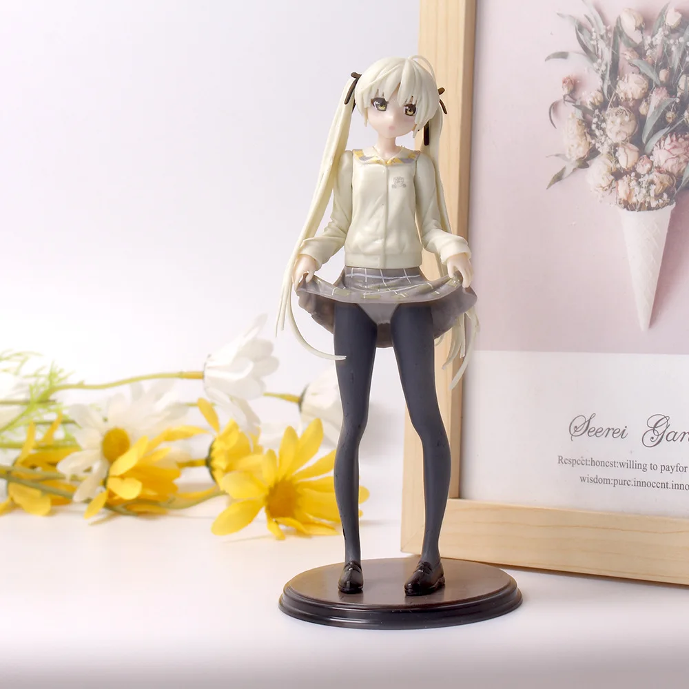 

Kasugano Sora Action Figures Car Ornaments Anime Host Computer Chassis kawaiii girl Decor Car Ornaments home decor Toys