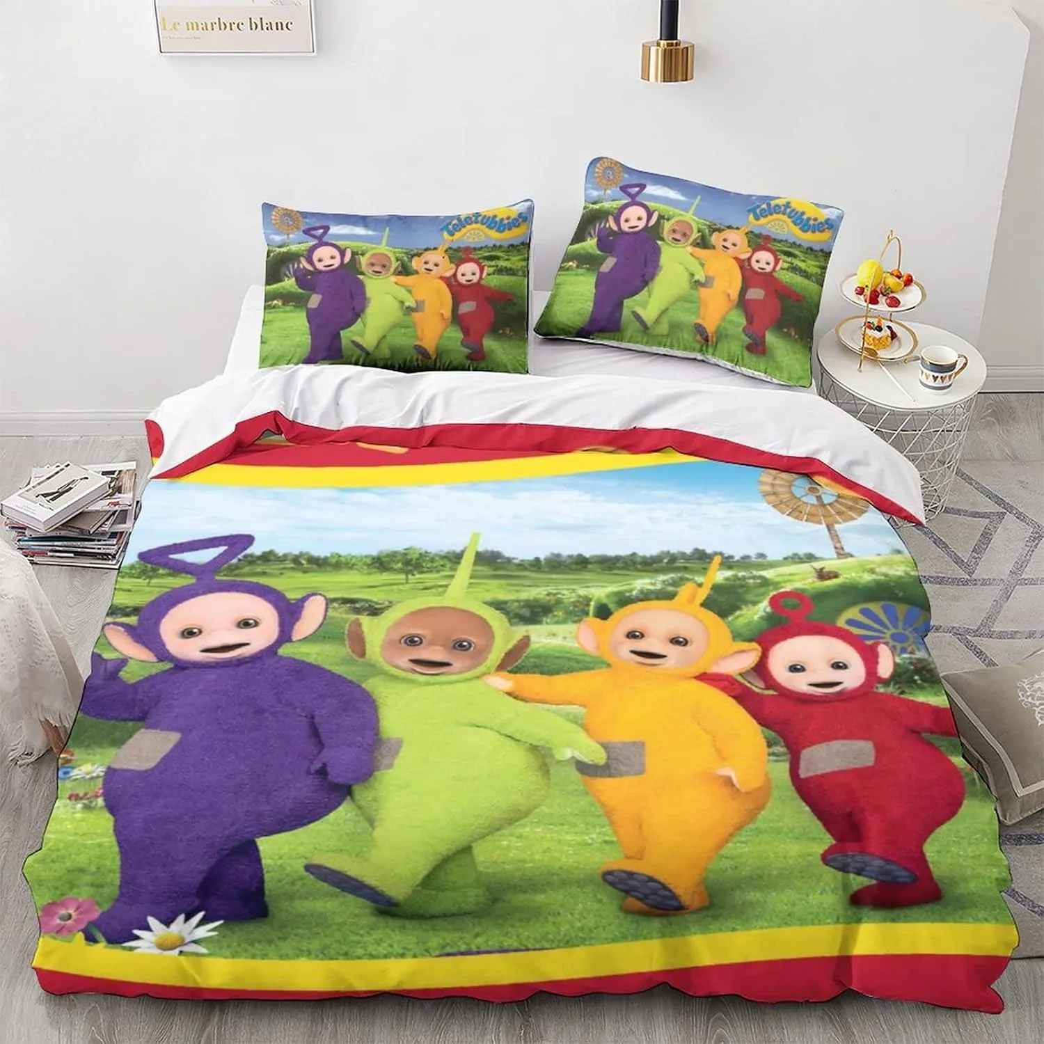 

Комплект постельного белья MINISO 3D Телетubbies