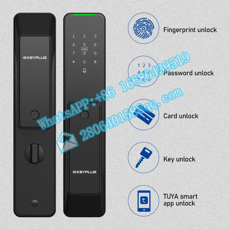 Factory Sell Password Inside Apartment Lock Anti-theft Smart Digital Door Lock enlarge
