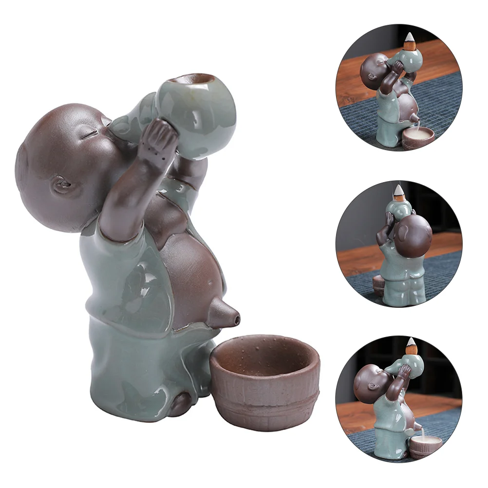 

Temple Backflow Ceramic Holder Craftwork Decoration