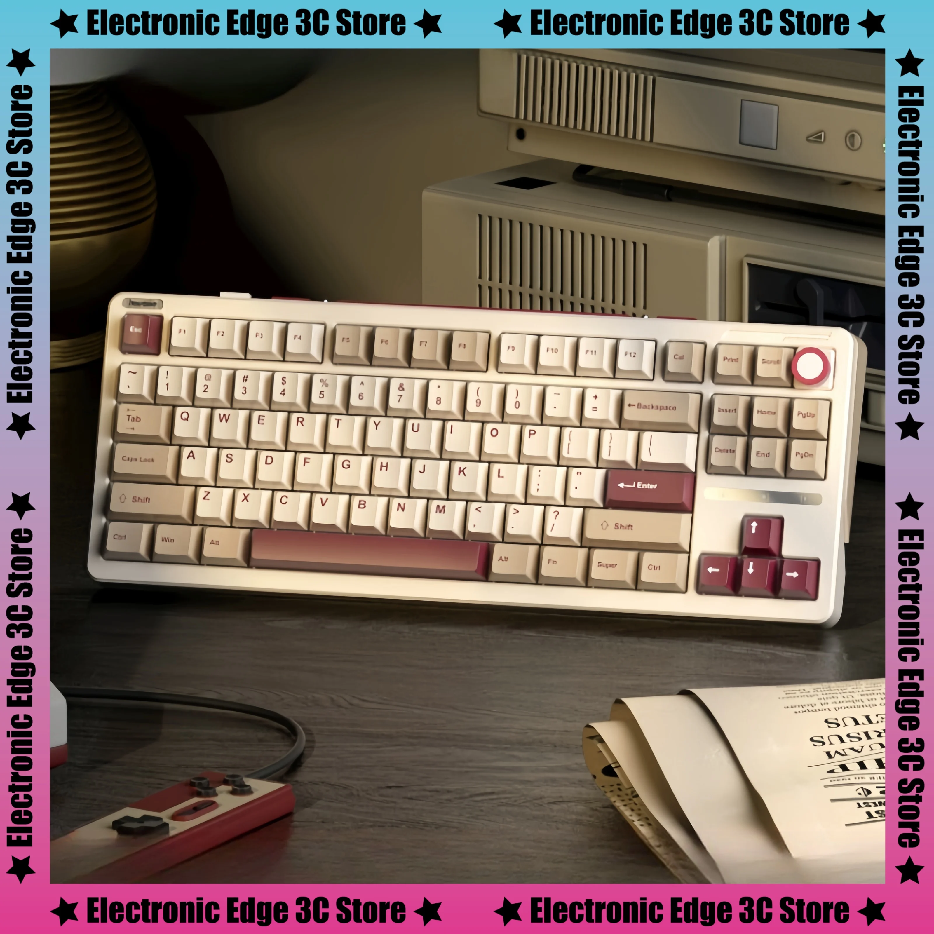 ILovbee b87 винтажная механическая клавиатура под заказ третья ложная проверка