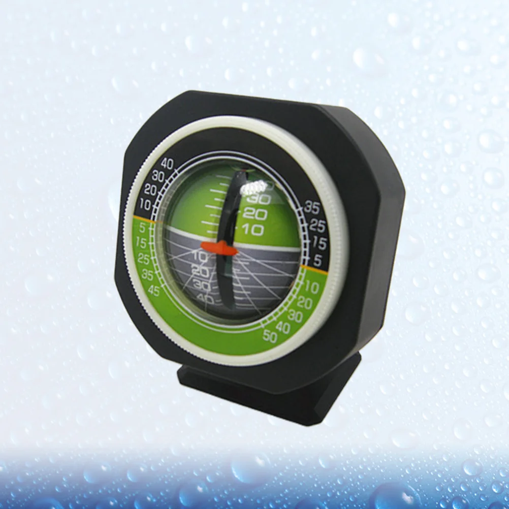 

Vehicle Slope Gauge Car Mini Compass LED Car Vehicle Compass Clock Auto Car Inclinometer Level Mini Level