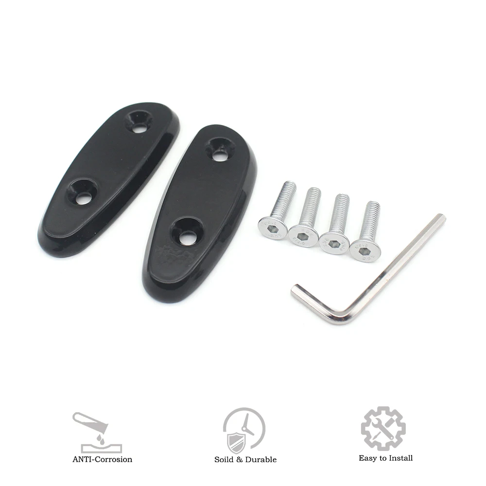 

Pokhaomin Motorcycle Mirror Block Off Base Plates for Suzuki GSX-R 600 750 1000 2000-2003 04 05