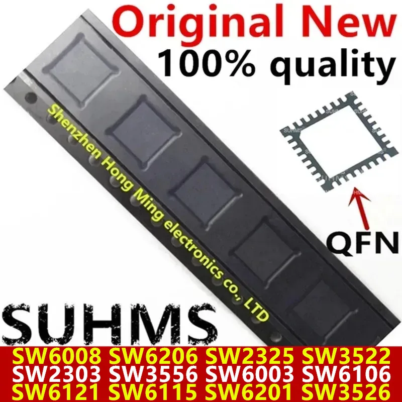 (1piece)100% New SW6008 SW6206 SW2325 SW3516H SW2303 SW3556 SW6003 SW6106 SW6121 SW6115 SW6201 SW3526 SW3522 QFN