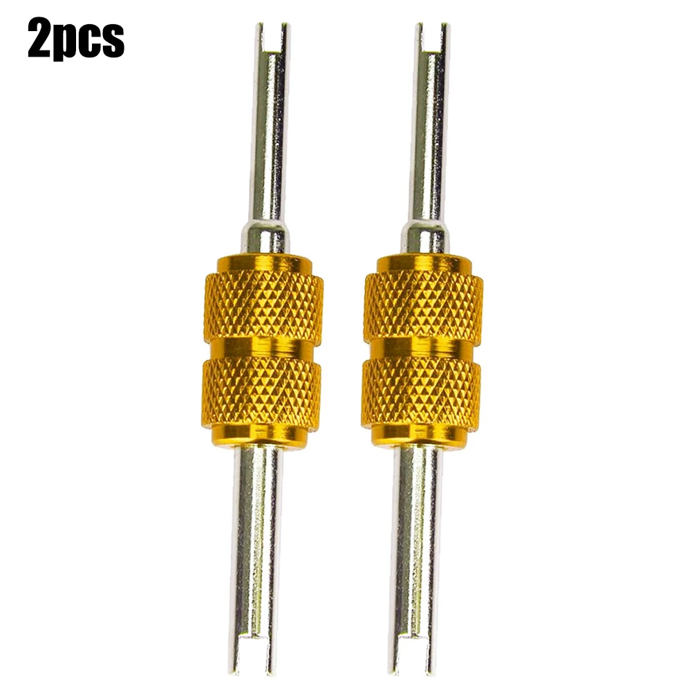 

Car Motorcycle Tire Tyre Valve Tool 13.8mm Blue/Red/Gold Stem Core Remover Installer Repair Tool Dual End Valve Core Remover
