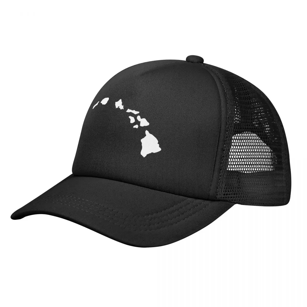 

Hawaii 02 Eaves Baseball Cap Summer Breathable Mesh Cap Sport All-Match Sun Protection Shield Men's Mesh-Back Cap