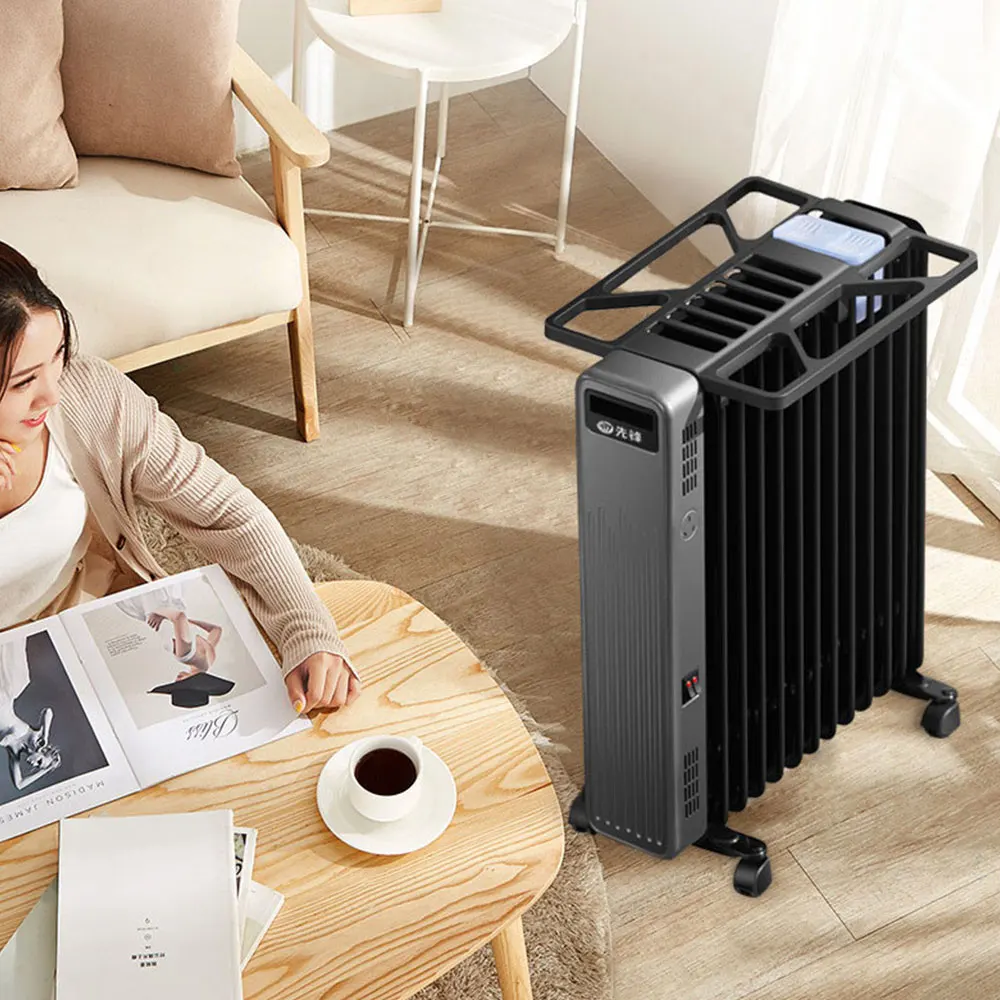 Electric Home Heater Large Power Oil Tincture Household Oil Heater Energy-Saving Indoor Heater Electric Radiator Heater calefact