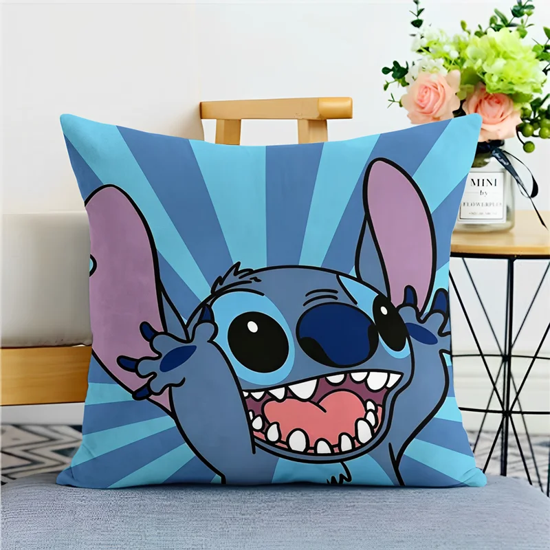 

1 шт. Disney Stitch наволочка для гостиной, дивана, наволочка для комнаты, кровати, наволочка для спальни, украшение для дома