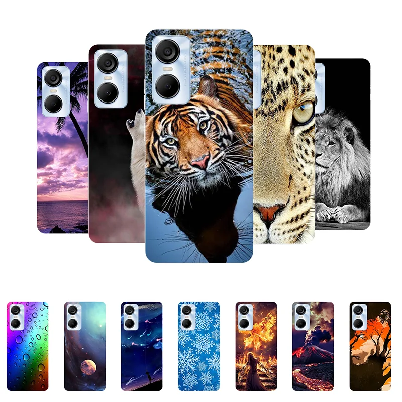 

for Tecno Pop 6 Pro Case Soft Silicone Cool Cartoon Case for Tecno Pop 6 Pro Cover BE8 Funda for Tecno Pop6 Pro 6Pro Phone Case