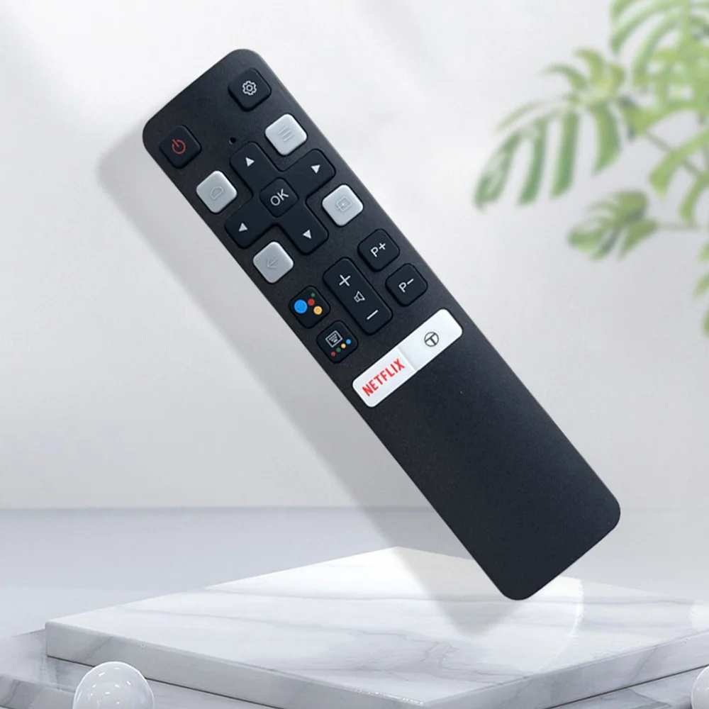 Фото Пульт дистанционного управления Smart TV RC802V FUR6 FUR7 для TCL Android 49P30FS 65P8S 55C715 49S6800 43P615 55C645 Пульт дистанционного управления без голоса №3