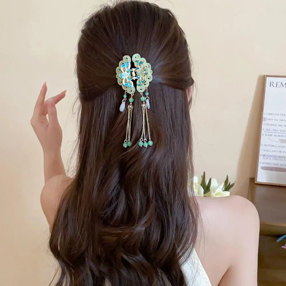 Персонализированные кисточки заколка для волос в форме бабочки маленькая