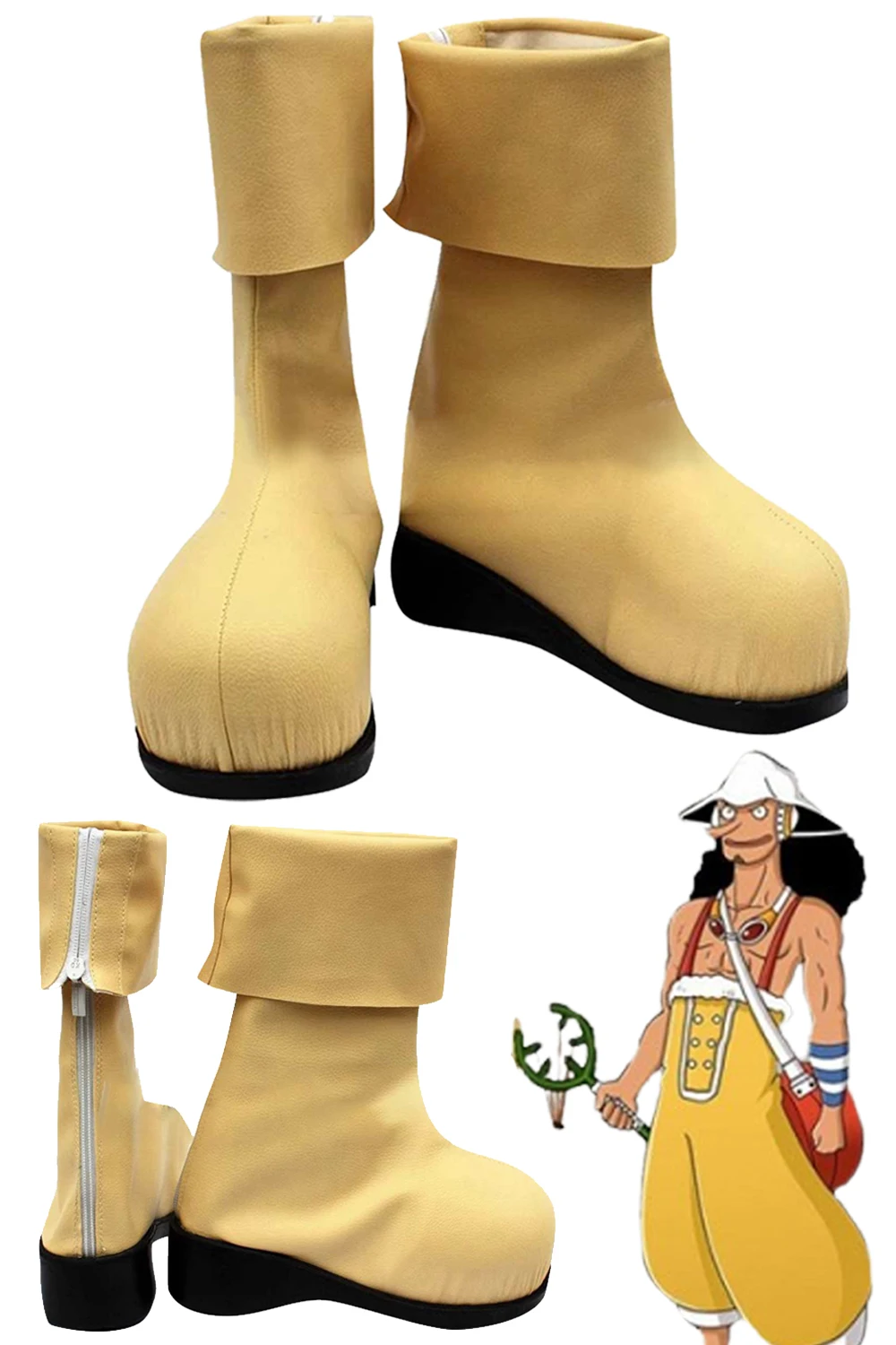 

Обувь для косплея Usopp, аксессуары для костюма, для прямого эфира, ТВ, костюм для косплея, Маскирующие ботинки, для Хэллоуина, Костюмы для ролевых игр, реквизит