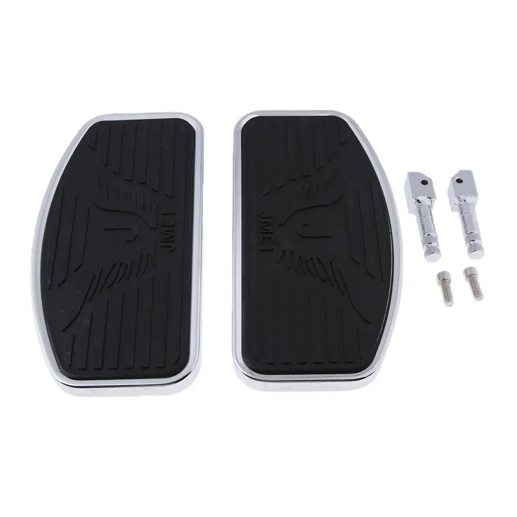 

2pcs Rider Footboard Footpeg Footrest Step Pad For Honda VTX 1300 1800