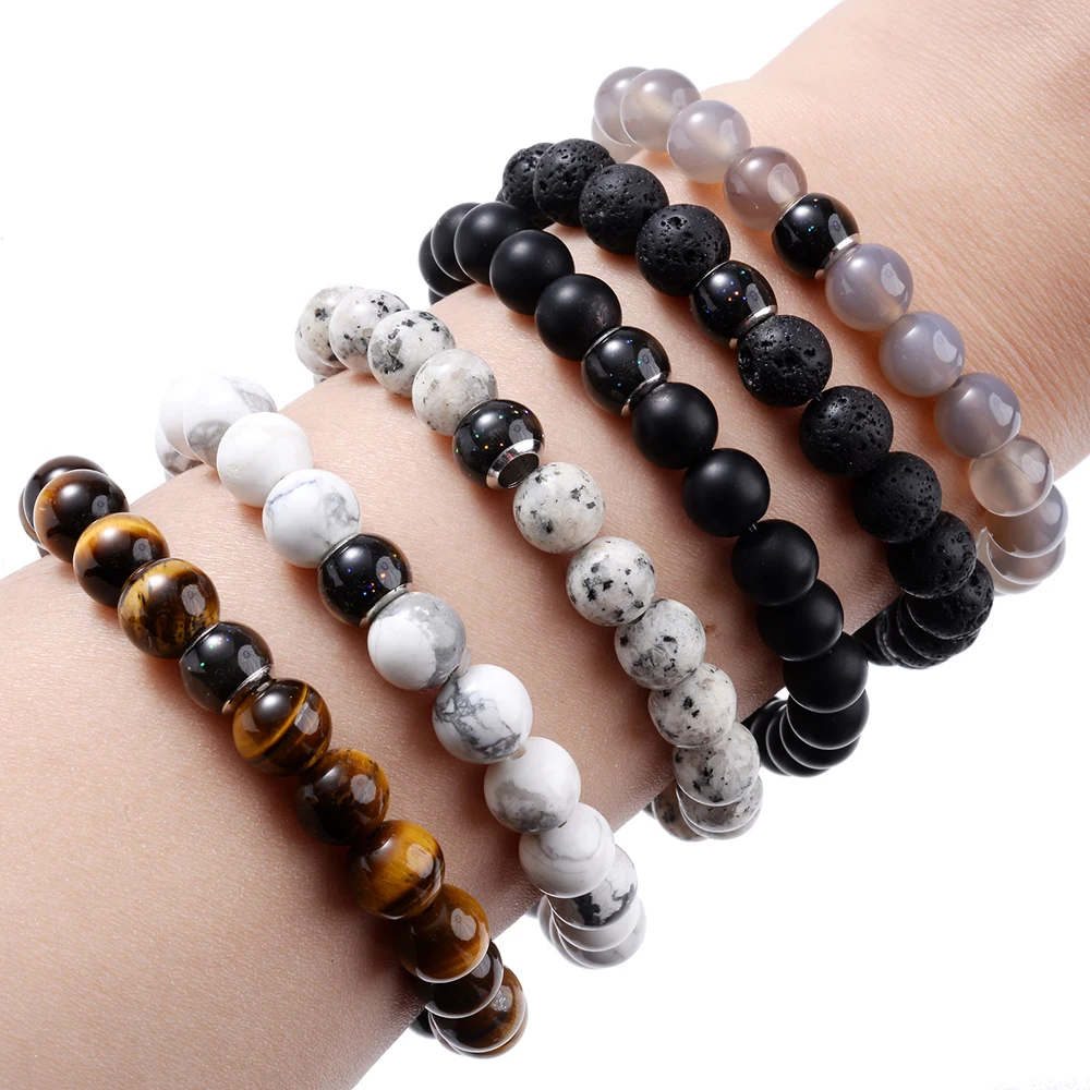 Этнический стиль золотые бусины в виде слона Энергетический Браслет для йоги