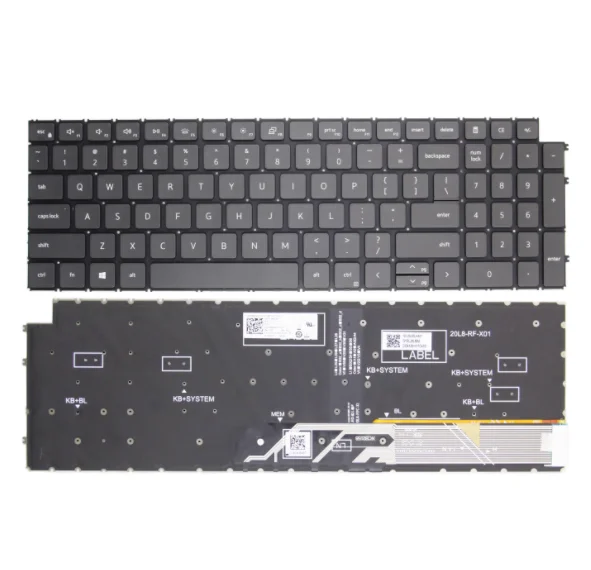 

New For dell Latitude 3520 Inspiron 15 3510 3511 16 Plus 7610 keyboard blacklight