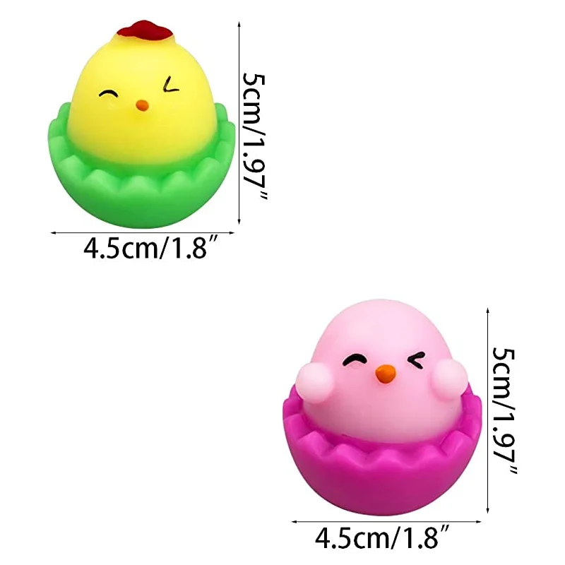 

Kawaii Big Easter Chicken Egg Mochi Squishy Fidget Toys Stress Relief Squishies Easter Basket Stuffers Egg Fillers Gift For Kids