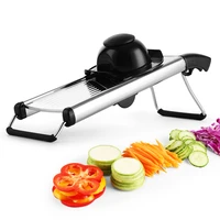 food slicer multi function fruit vegetable cutter mandoline grater manual chopper onion potato shredder adjustable kitchen tools