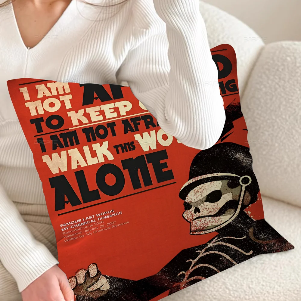 Чехол для подушки My C-Chemical R-Romance Band 30x50 полиэстеровые диванные декоративные