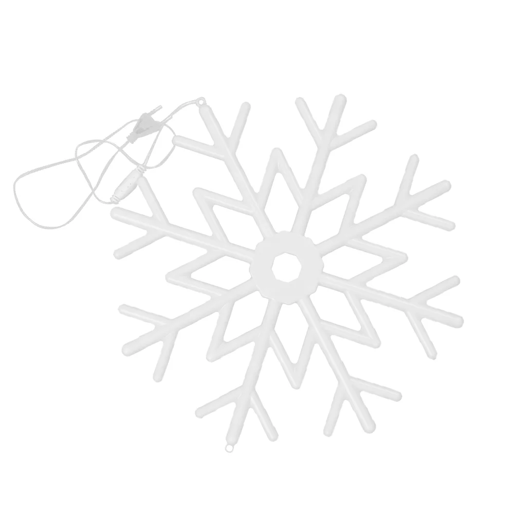 

1pc Festival Creative Snowflake Shape Lamp Decoration Lamp with Plug