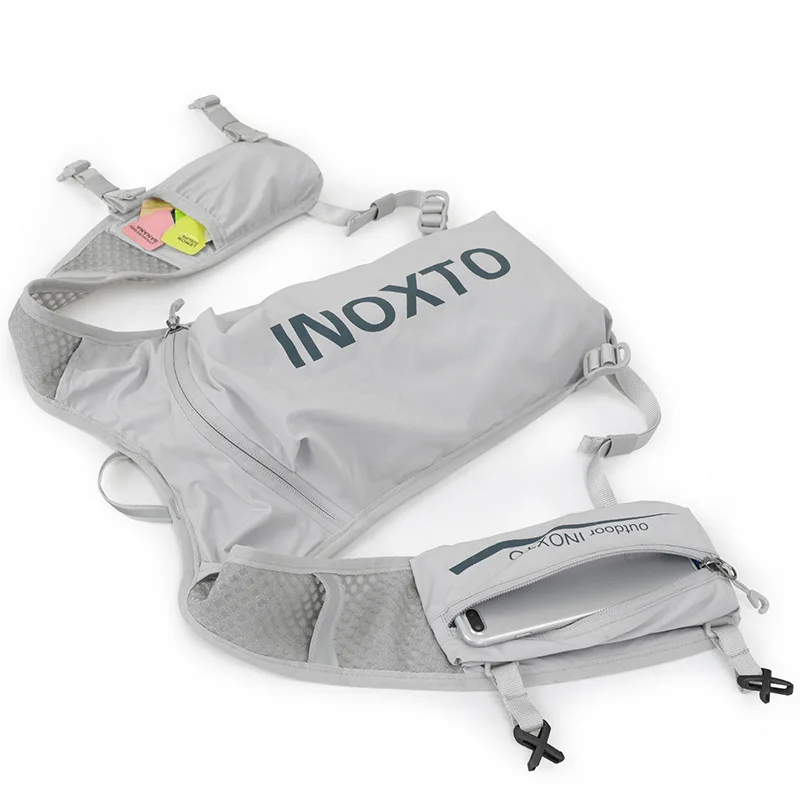 INOXTO Lightweight running backpack hydration vest suitable for bicycle marathon hiking ultra-light portable Bike Rucksack bag