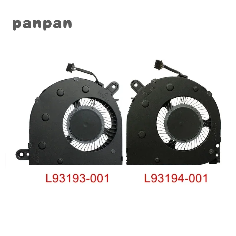 Новый вентилятор охлаждения процессора и графического ноутбука для HP ENVY X360 15M-ED