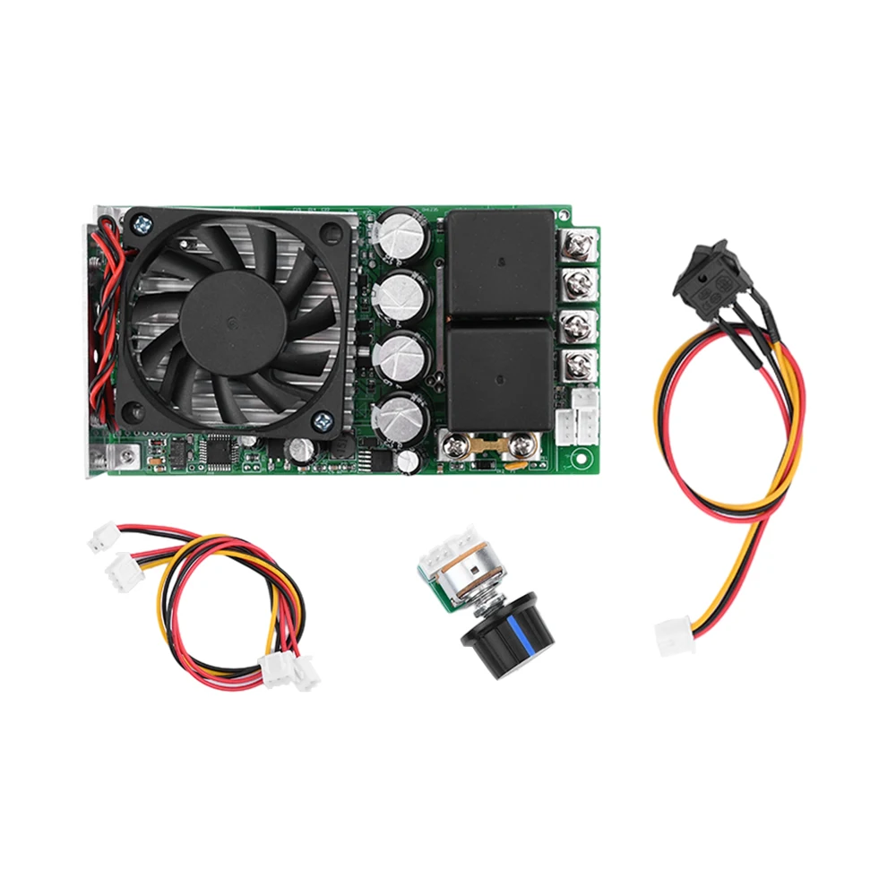 

Aideepen Регулятор скорости двигателя DC 10-50В 100А