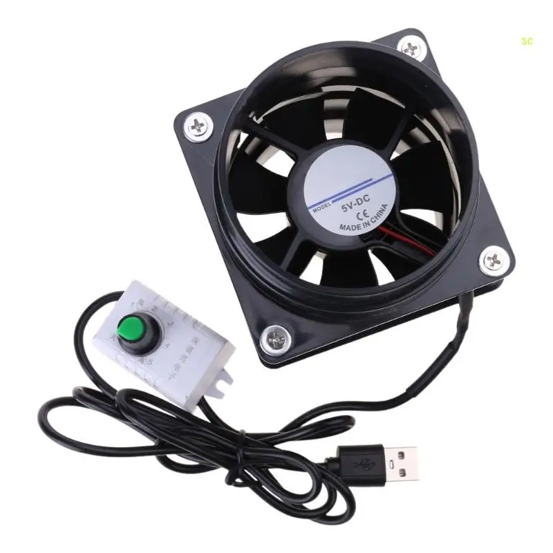 USB регулируемая скорость припой дымопоглотитель ESD вытяжной вентилятор для труб