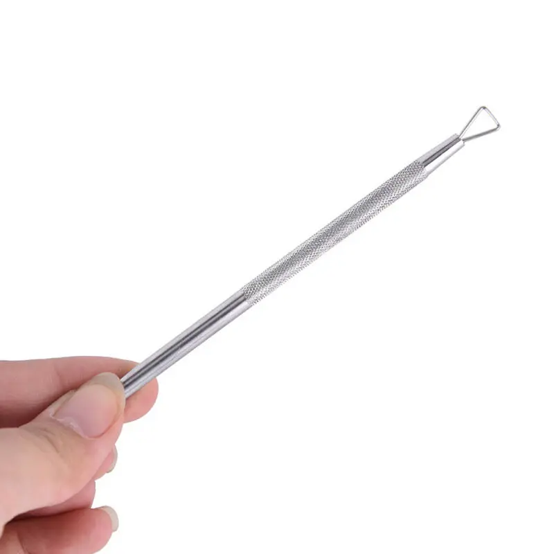 

Pusher TH Tool Rod Triangle PolishMetal Cuticle Remover Gel Nail UV Stick