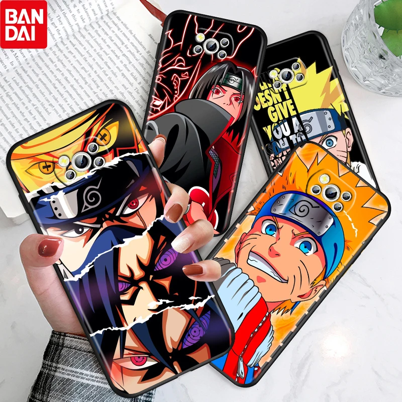 

Anime NARUTO Orochimaru For Xiaomi Poco X3 NFC F3 GT M4 M3 M2 F2 X2 Pro 5G TPU Silicone Soft Black Phone Case Funda Coque Cover