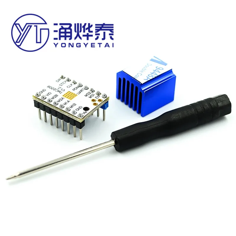 

Шаговый электродвигатель YYT TMC2208V1.2, бесшумный, 256, пиковый ток подразделения 2A