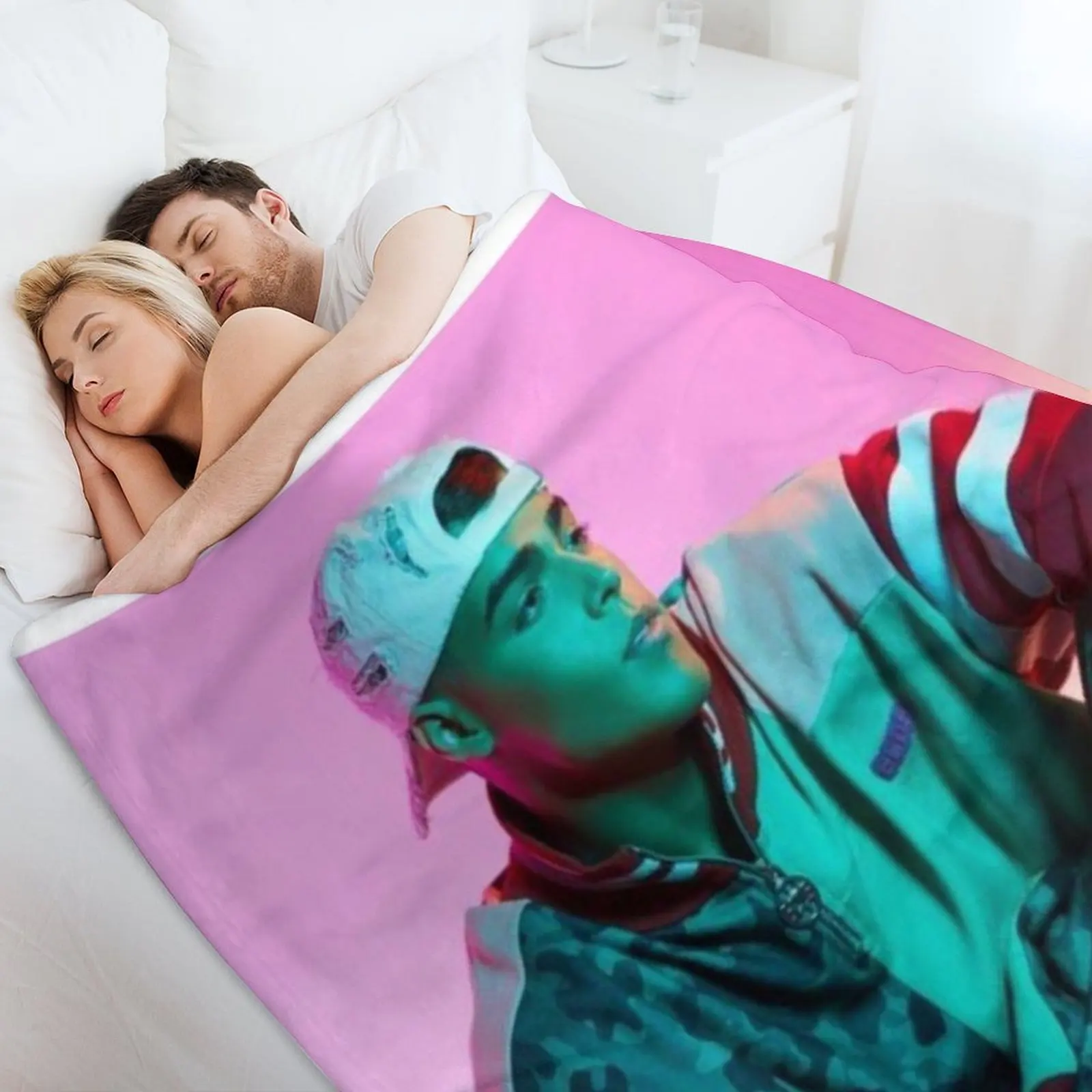 Lunay красное одеяло спальный мешок персонализированные подарочные одеяла